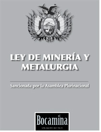 Ley de Minería y Metalurgia 